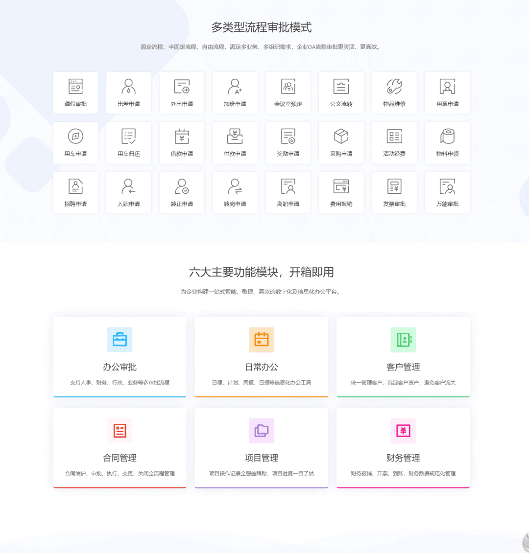 图片[1]-青狐云OA办公公司管理系统/企业管理系统/客户管理系统源码搭建-青狐资源网